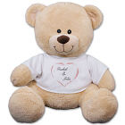 Personalized Heart Couple Teddy Bear